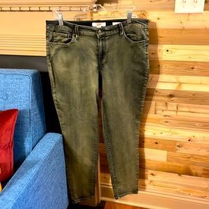Size 16R Vintage American boho skinny jeans